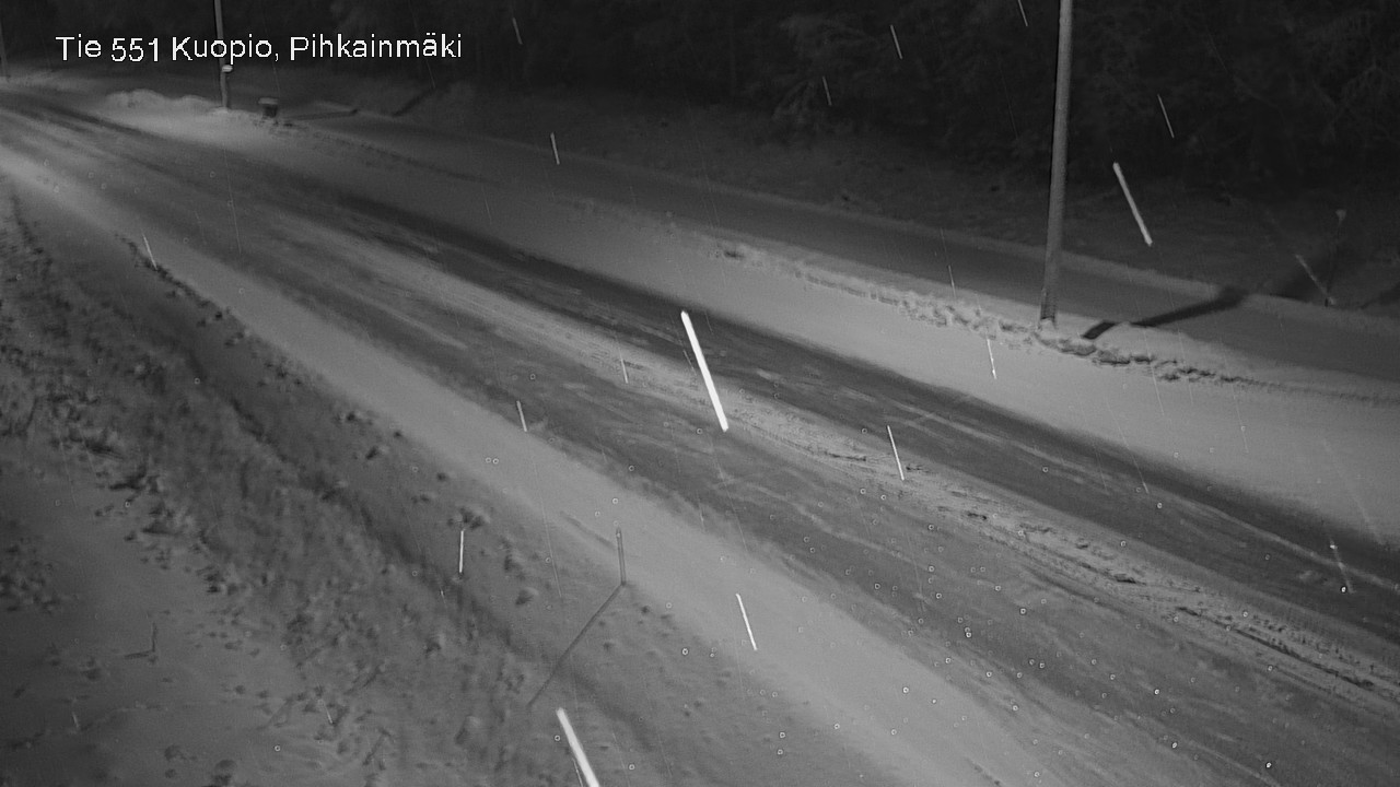 Kelikamerat Kuva Tie 551 Kuopio, Pihkainmäki, Kuopio, Pohjois-Savo
