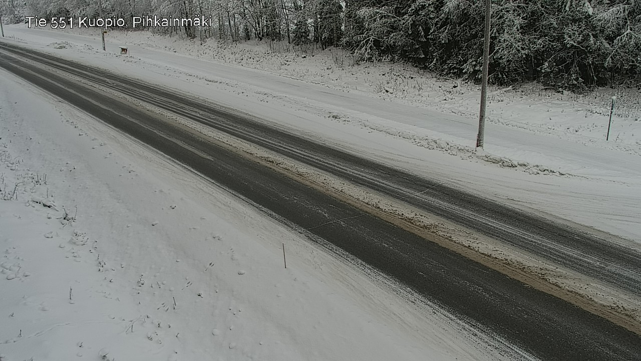Kelikamerat Kuva Tie 551 Kuopio, Pihkainmäki, Kuopio, Pohjois-Savo