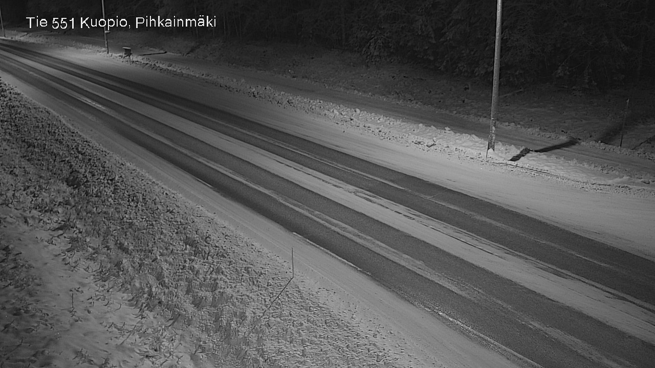 Kelikamerat Kuva Tie 551 Kuopio, Pihkainmäki, Kuopio, Pohjois-Savo