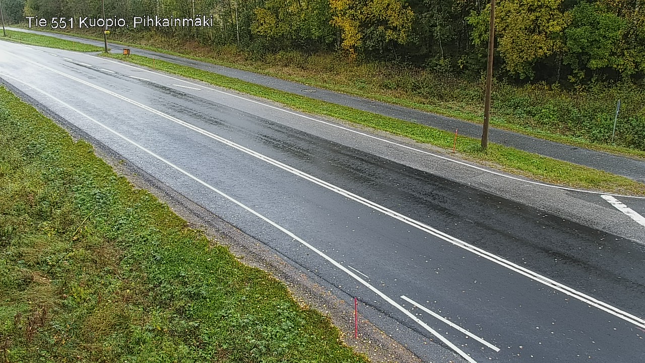 Kelikamerat Kuva Tie 551 Kuopio, Pihkainmäki, Kuopio, Pohjois-Savo