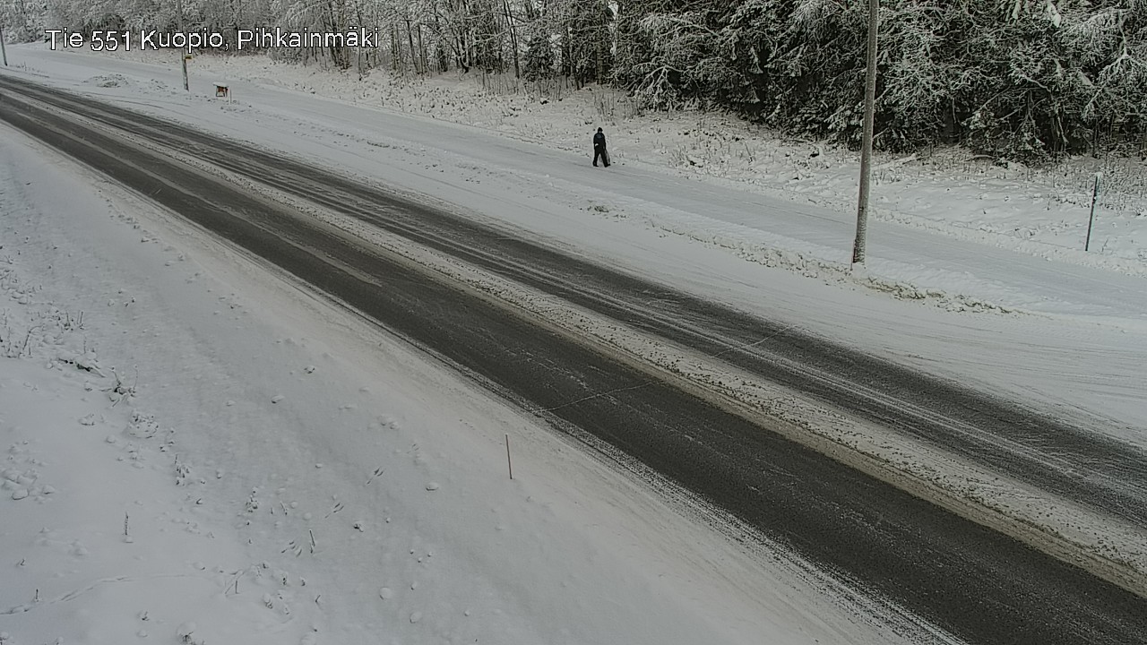 Kelikamerat Kuva Tie 551 Kuopio, Pihkainmäki, Kuopio, Pohjois-Savo