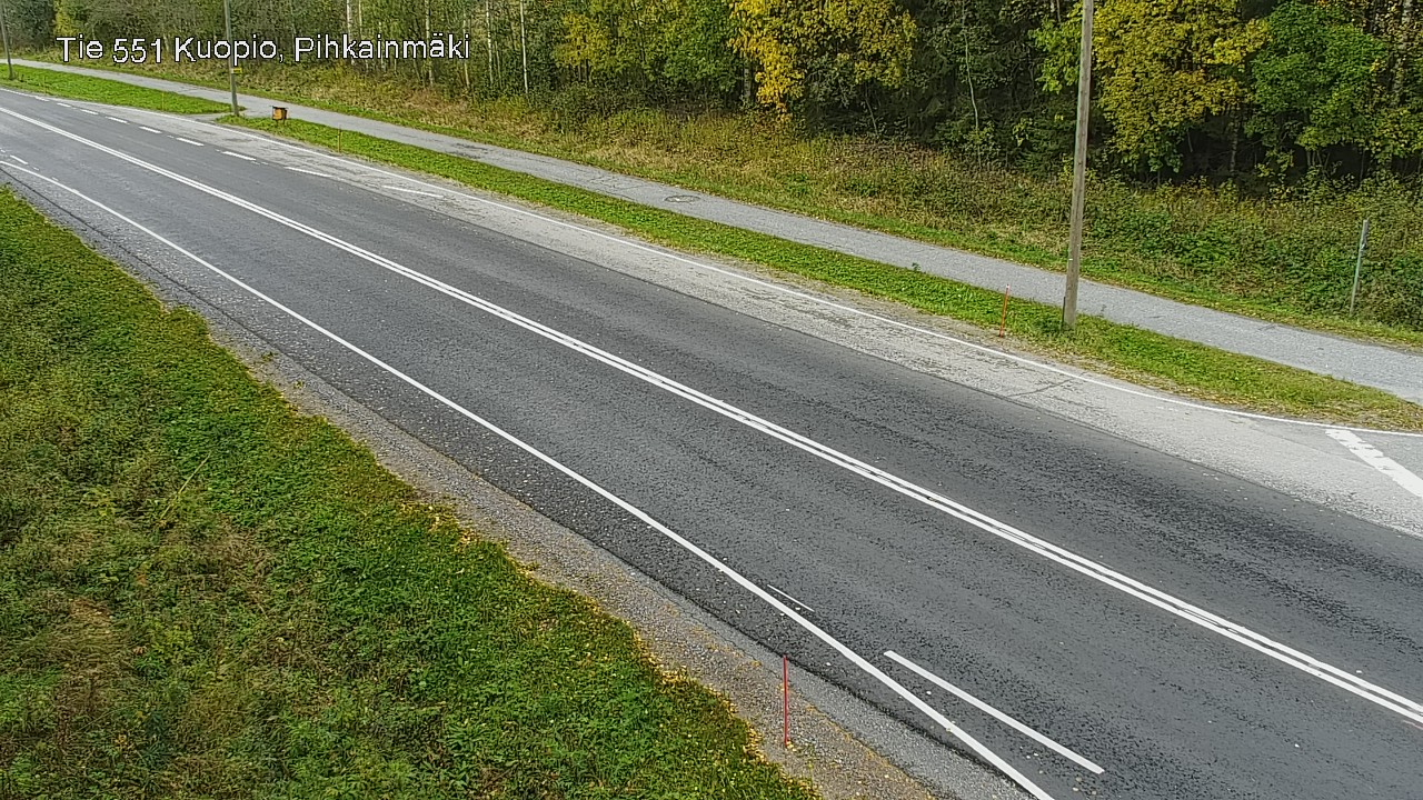 Kelikamerat Kuva Tie 551 Kuopio, Pihkainmäki, Kuopio, Pohjois-Savo