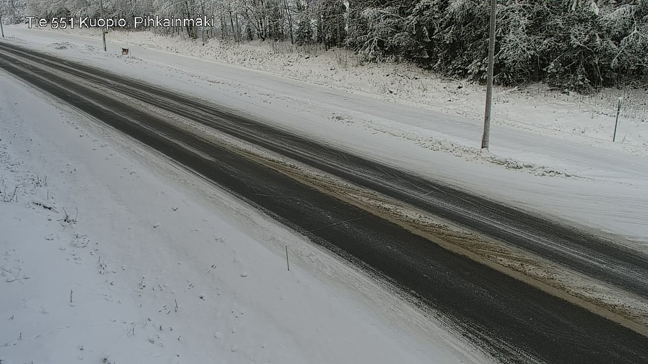 Kelikamerat Kuva Tie 551 Kuopio, Pihkainmäki, Kuopio, Pohjois-Savo