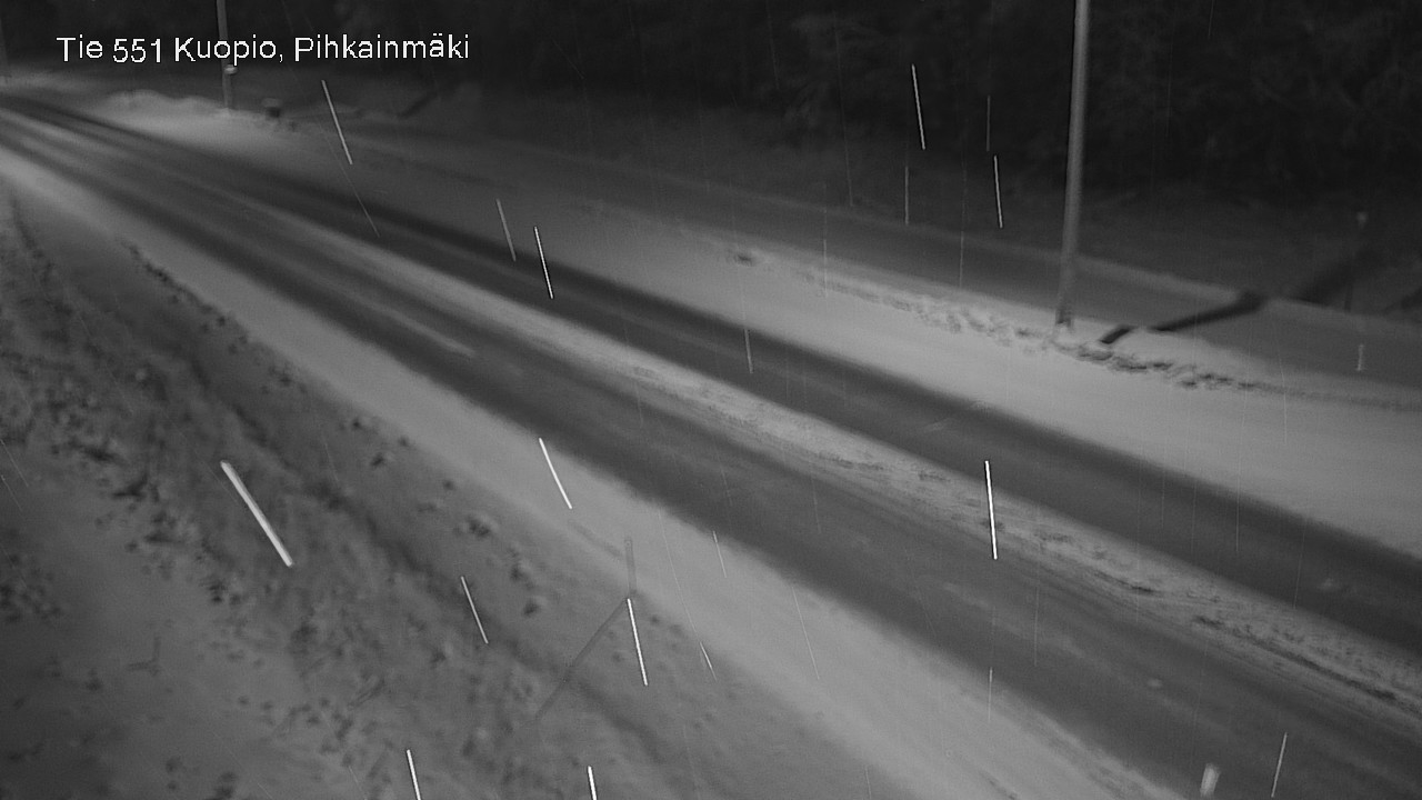 Kelikamerat Kuva Tie 551 Kuopio, Pihkainmäki, Kuopio, Pohjois-Savo