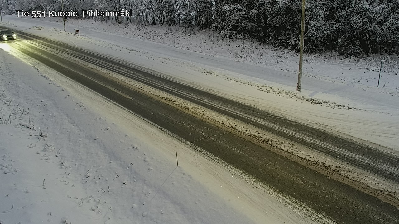 Kelikamerat Kuva Tie 551 Kuopio, Pihkainmäki, Kuopio, Pohjois-Savo