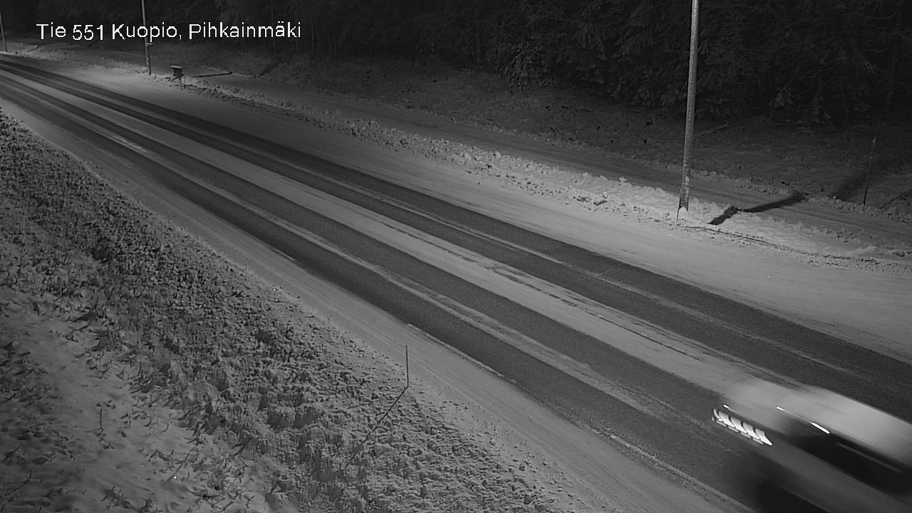 Kelikamerat Kuva Tie 551 Kuopio, Pihkainmäki, Kuopio, Pohjois-Savo