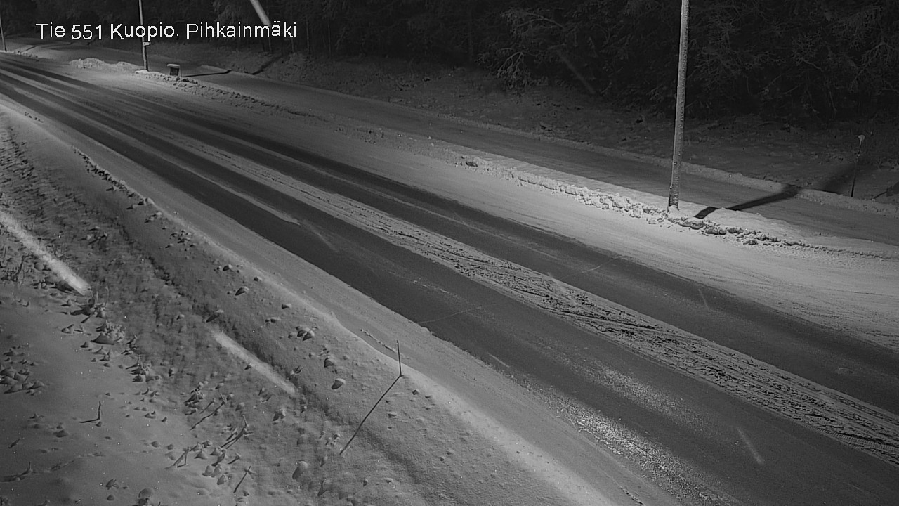 Kelikamerat Kuva Tie 551 Kuopio, Pihkainmäki, Kuopio, Pohjois-Savo