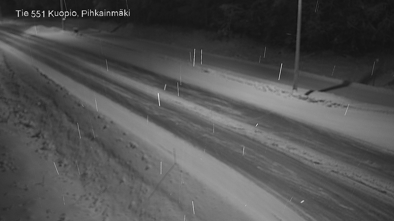 Kelikamerat Kuva Tie 551 Kuopio, Pihkainmäki, Kuopio, Pohjois-Savo