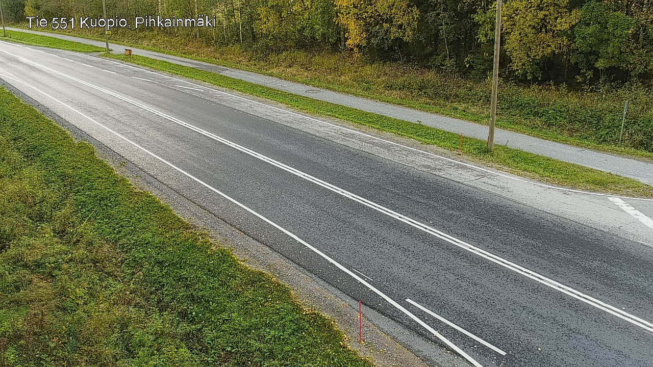 Kelikamerat Kuva Tie 551 Kuopio, Pihkainmäki, Kuopio, Pohjois-Savo