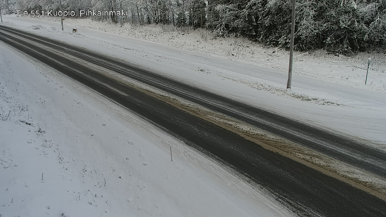 Kelikamerat Kuva Tie 551 Kuopio, Pihkainmäki, Kuopio, Pohjois-Savo