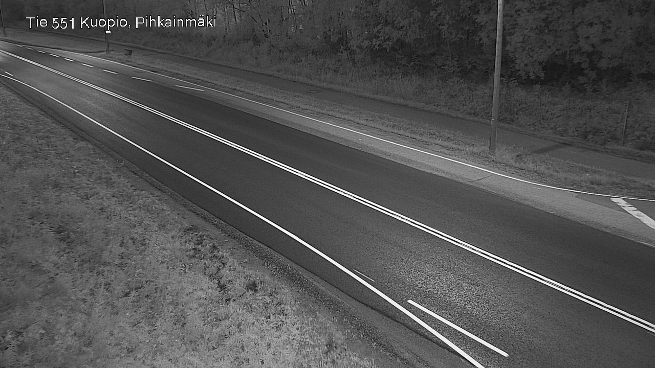 Kelikamerat Kuva Tie 551 Kuopio, Pihkainmäki, Kuopio, Pohjois-Savo