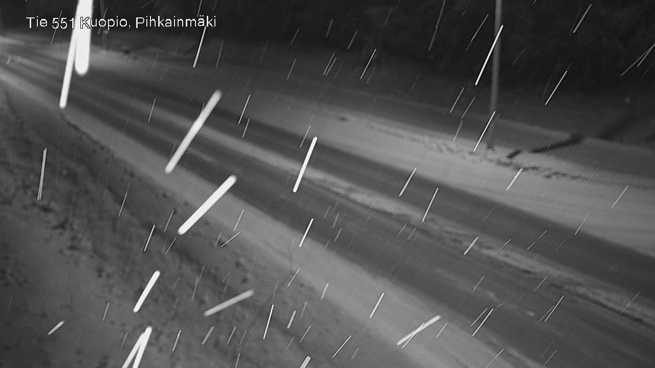 Kelikamerat Kuva Tie 551 Kuopio, Pihkainmäki, Kuopio, Pohjois-Savo