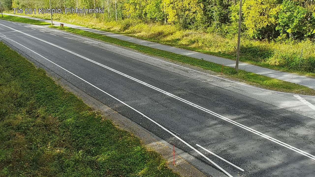 Kelikamerat Kuva Tie 551 Kuopio, Pihkainmäki, Kuopio, Pohjois-Savo