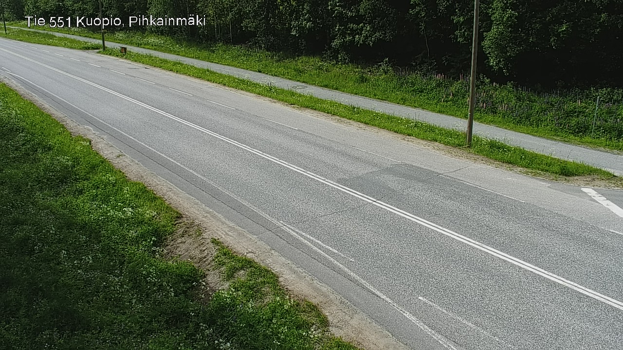 Kelikamerat Kuva Tie 551 Kuopio, Pihkainmäki, Kuopio, Pohjois-Savo