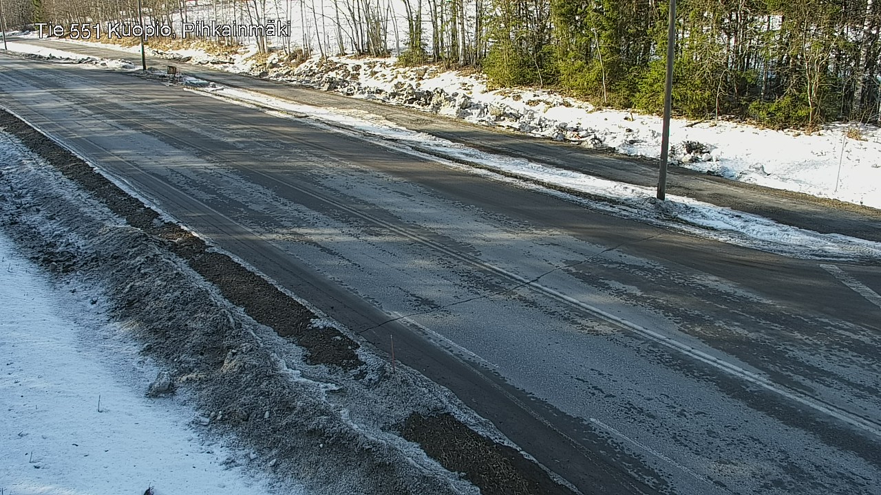 Kelikamerat Kuva Tie 551 Kuopio, Pihkainmäki, Kuopio, Pohjois-Savo