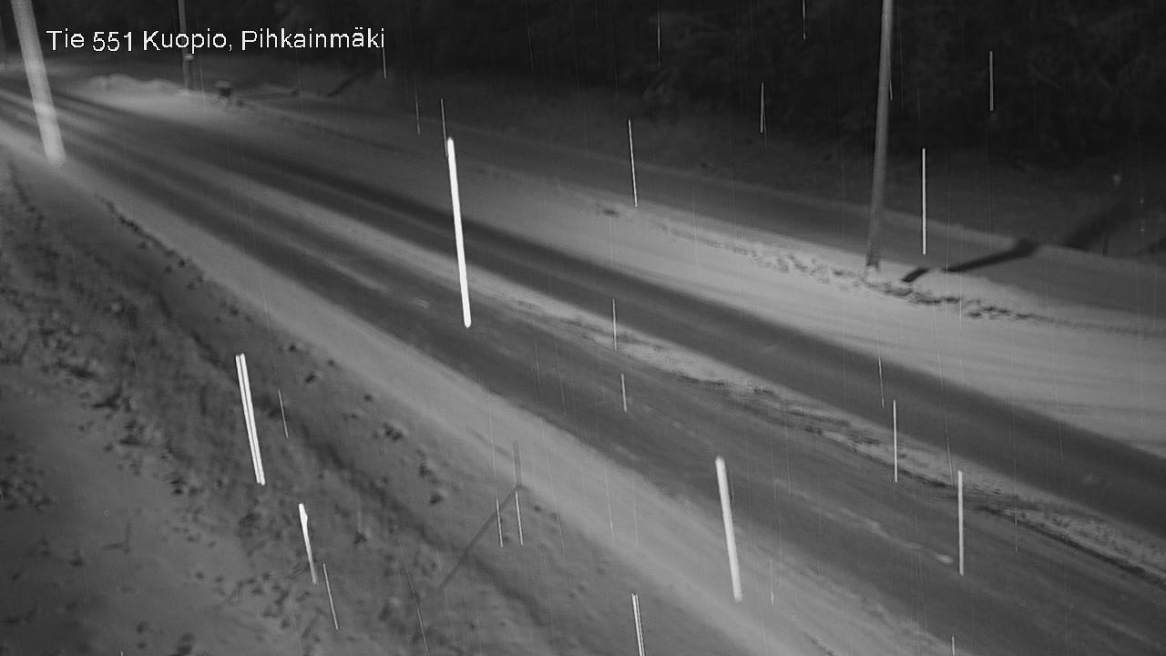 Kelikamerat Kuva Tie 551 Kuopio, Pihkainmäki, Kuopio, Pohjois-Savo