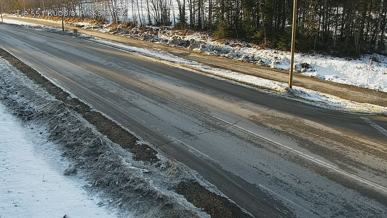 Kelikamerat Kuva Tie 551 Kuopio, Pihkainmäki, Kuopio, Pohjois-Savo