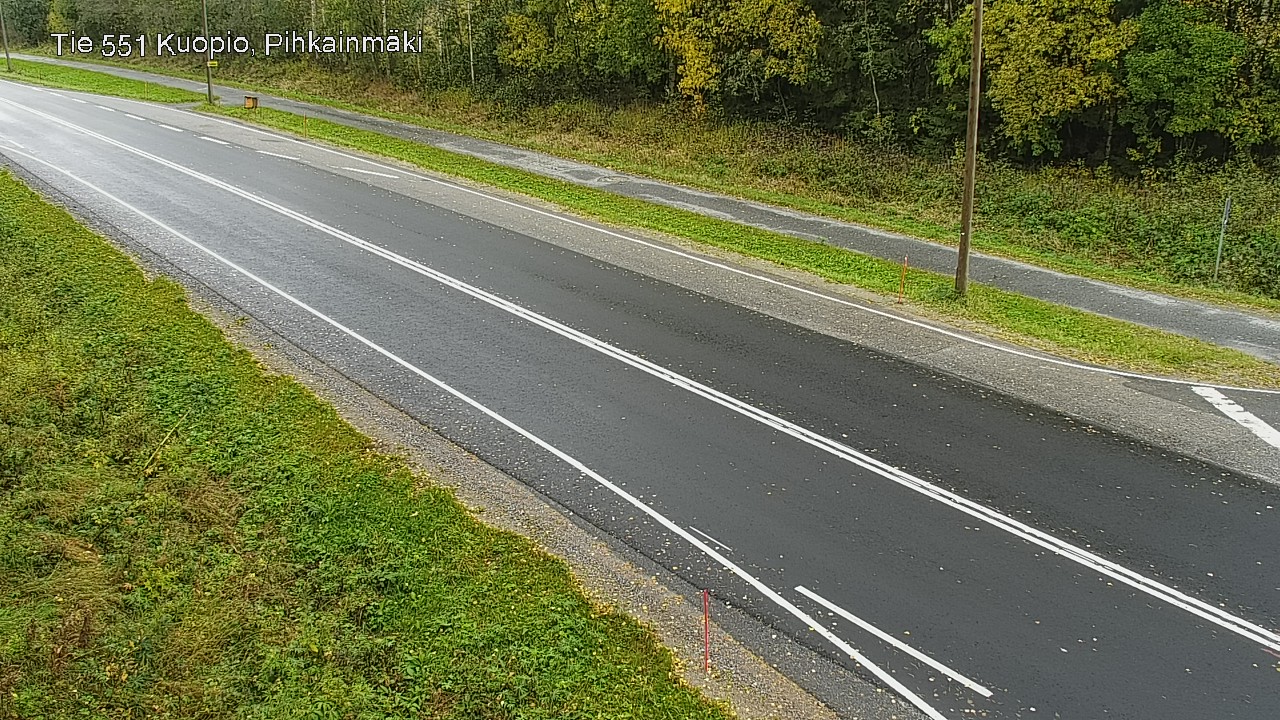 Kelikamerat Kuva Tie 551 Kuopio, Pihkainmäki, Kuopio, Pohjois-Savo