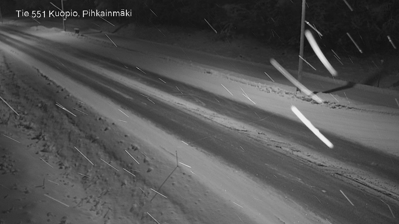 Kelikamerat Kuva Tie 551 Kuopio, Pihkainmäki, Kuopio, Pohjois-Savo