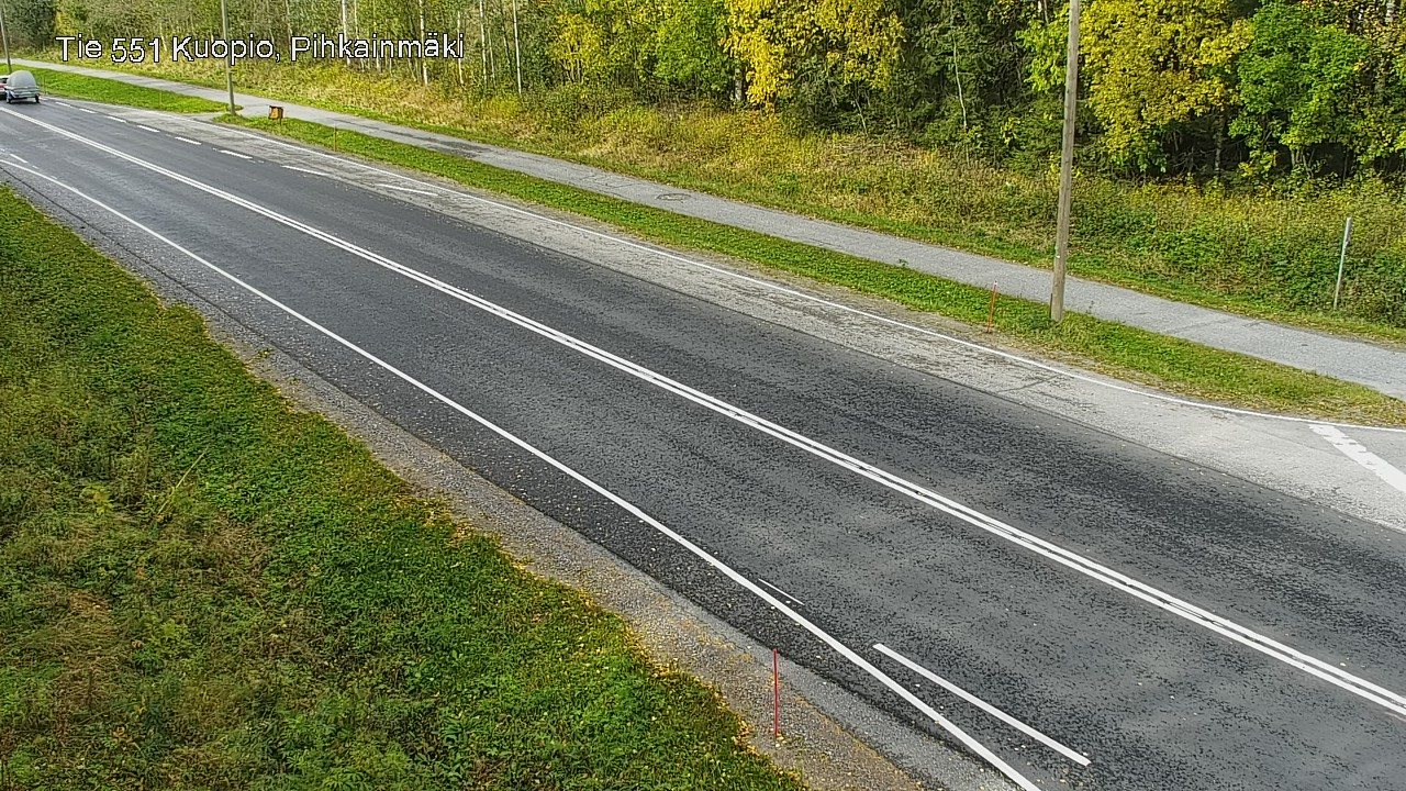 Kelikamerat Kuva Tie 551 Kuopio, Pihkainmäki, Kuopio, Pohjois-Savo