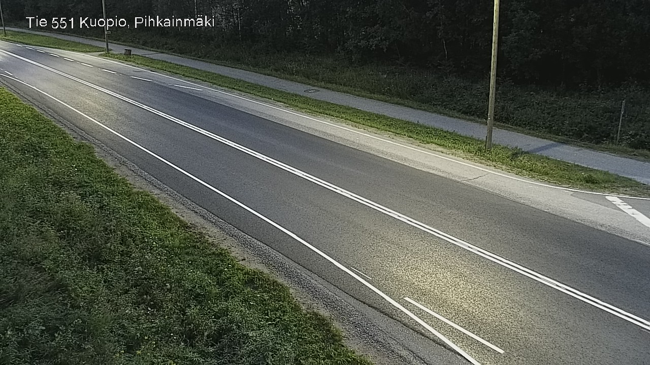 Kelikamerat Kuva Tie 551 Kuopio, Pihkainmäki, Kuopio, Pohjois-Savo