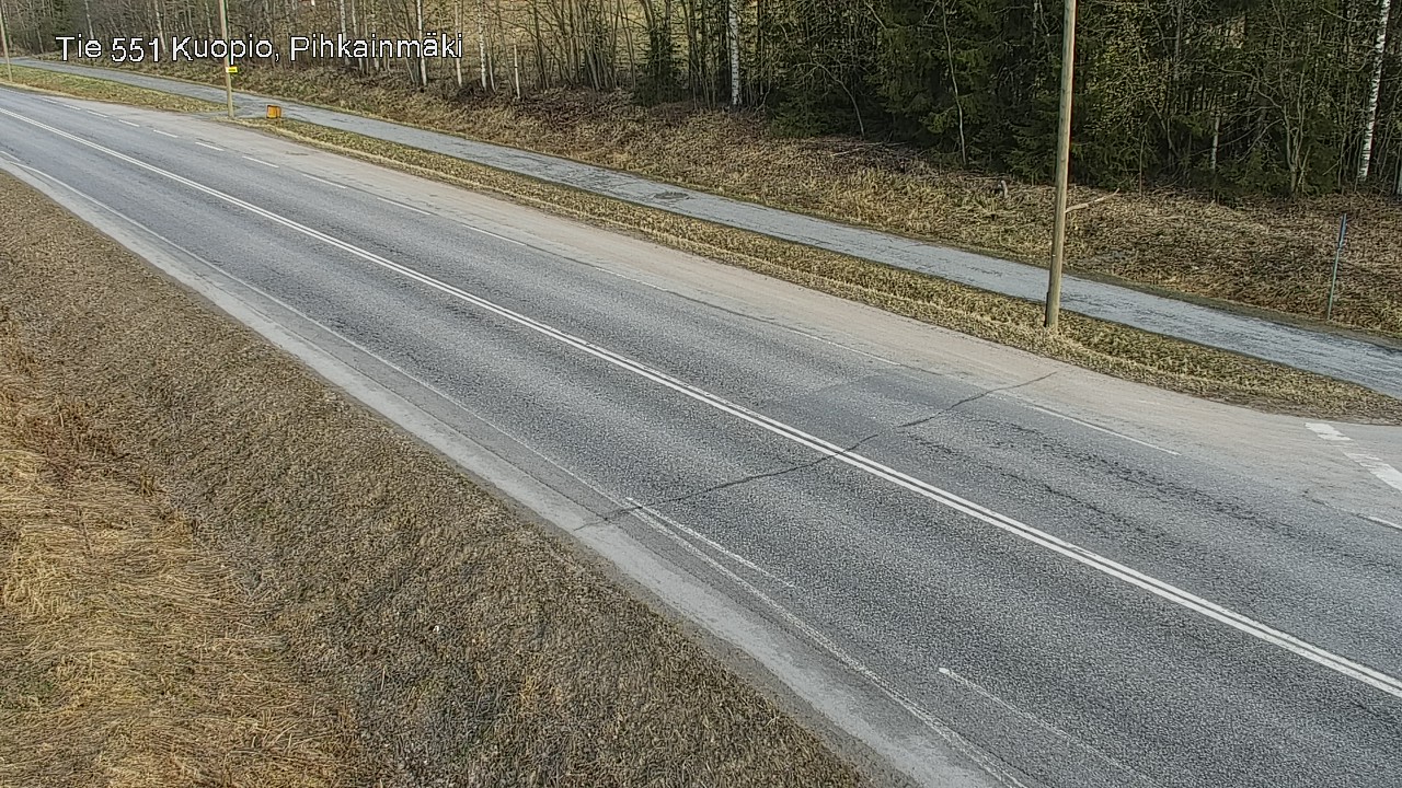 Kelikamerat Kuva Tie 551 Kuopio, Pihkainmäki, Kuopio, Pohjois-Savo