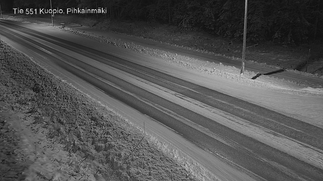 Kelikamerat Kuva Tie 551 Kuopio, Pihkainmäki, Kuopio, Pohjois-Savo