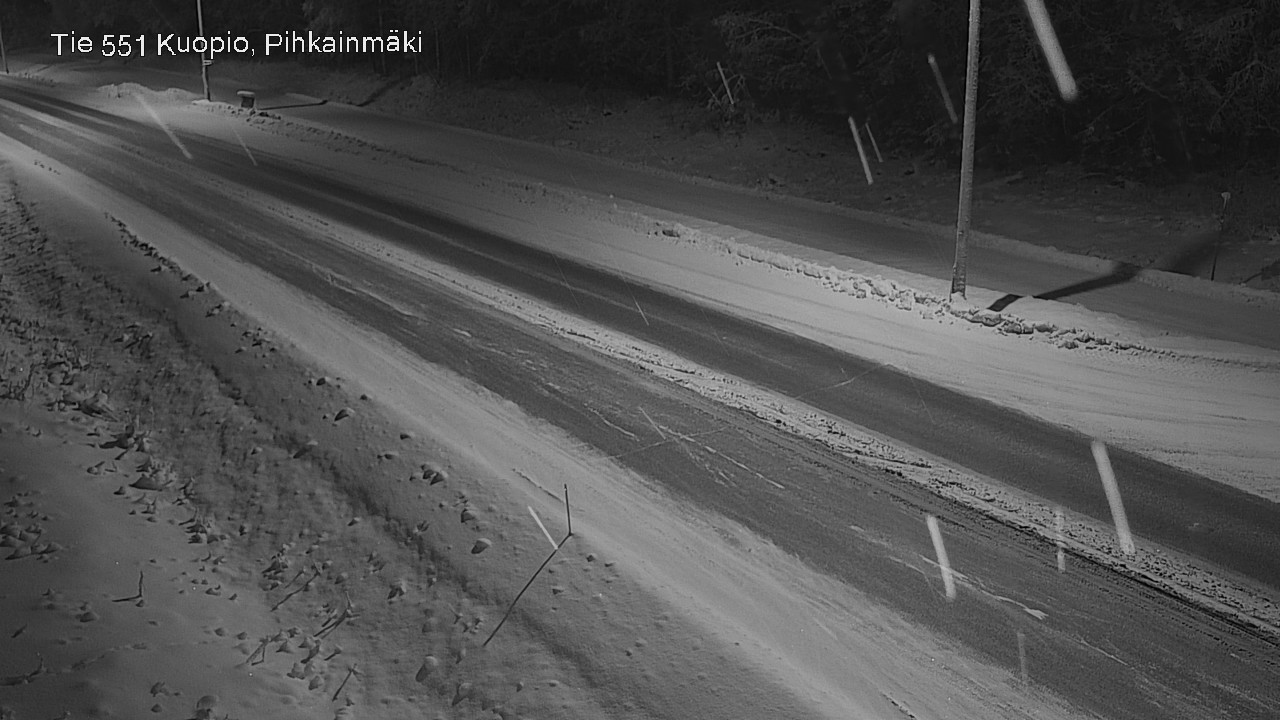 Kelikamerat Kuva Tie 551 Kuopio, Pihkainmäki, Kuopio, Pohjois-Savo