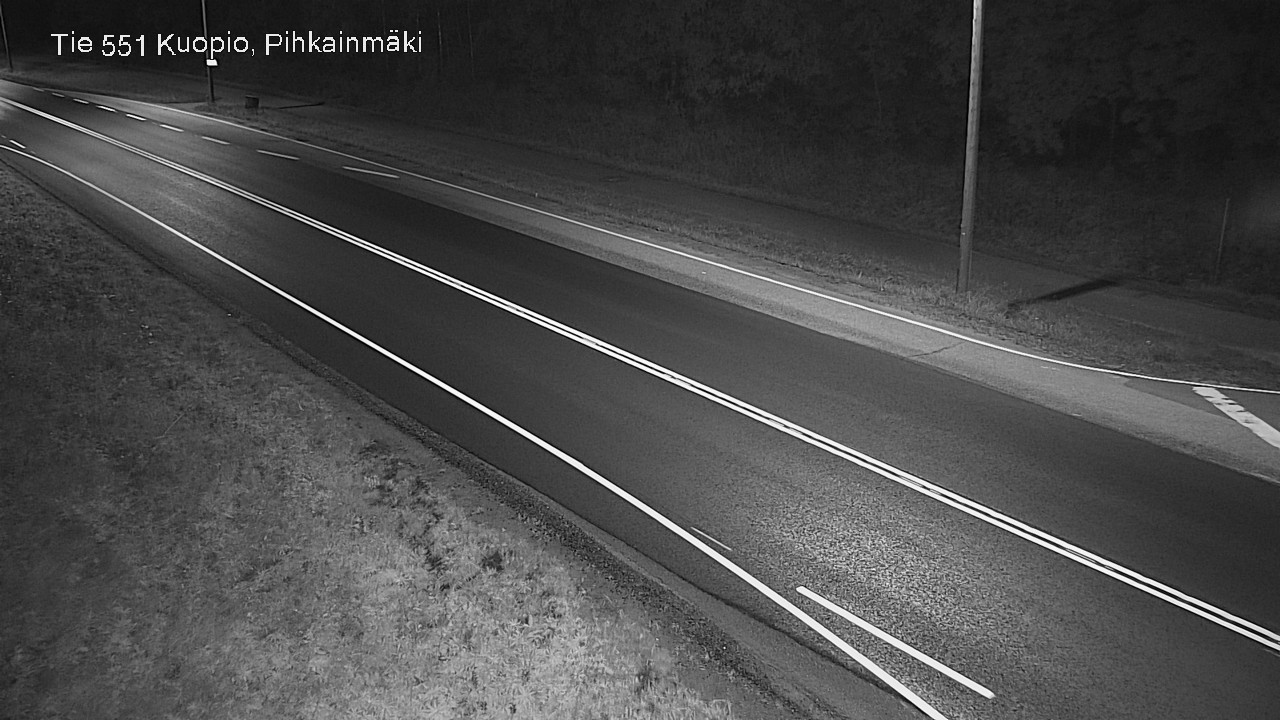 Kelikamerat Kuva Tie 551 Kuopio, Pihkainmäki, Kuopio, Pohjois-Savo
