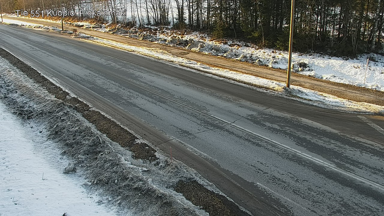 Kelikamerat Kuva Tie 551 Kuopio, Pihkainmäki, Kuopio, Pohjois-Savo