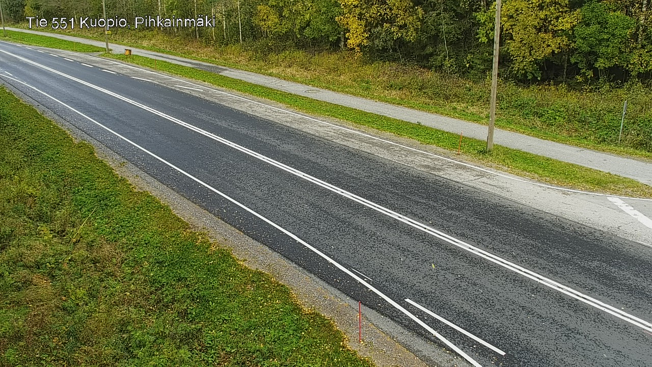 Kelikamerat Kuva Tie 551 Kuopio, Pihkainmäki, Kuopio, Pohjois-Savo