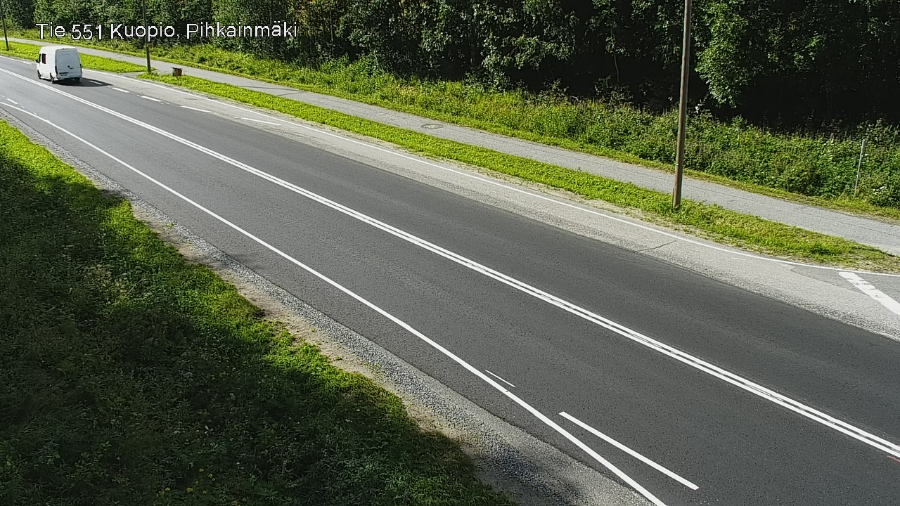 Kelikamerat Kuva Tie 551 Kuopio, Pihkainmäki, Kuopio, Pohjois-Savo