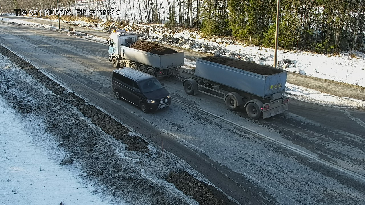 Kelikamerat Kuva Tie 551 Kuopio, Pihkainmäki, Kuopio, Pohjois-Savo