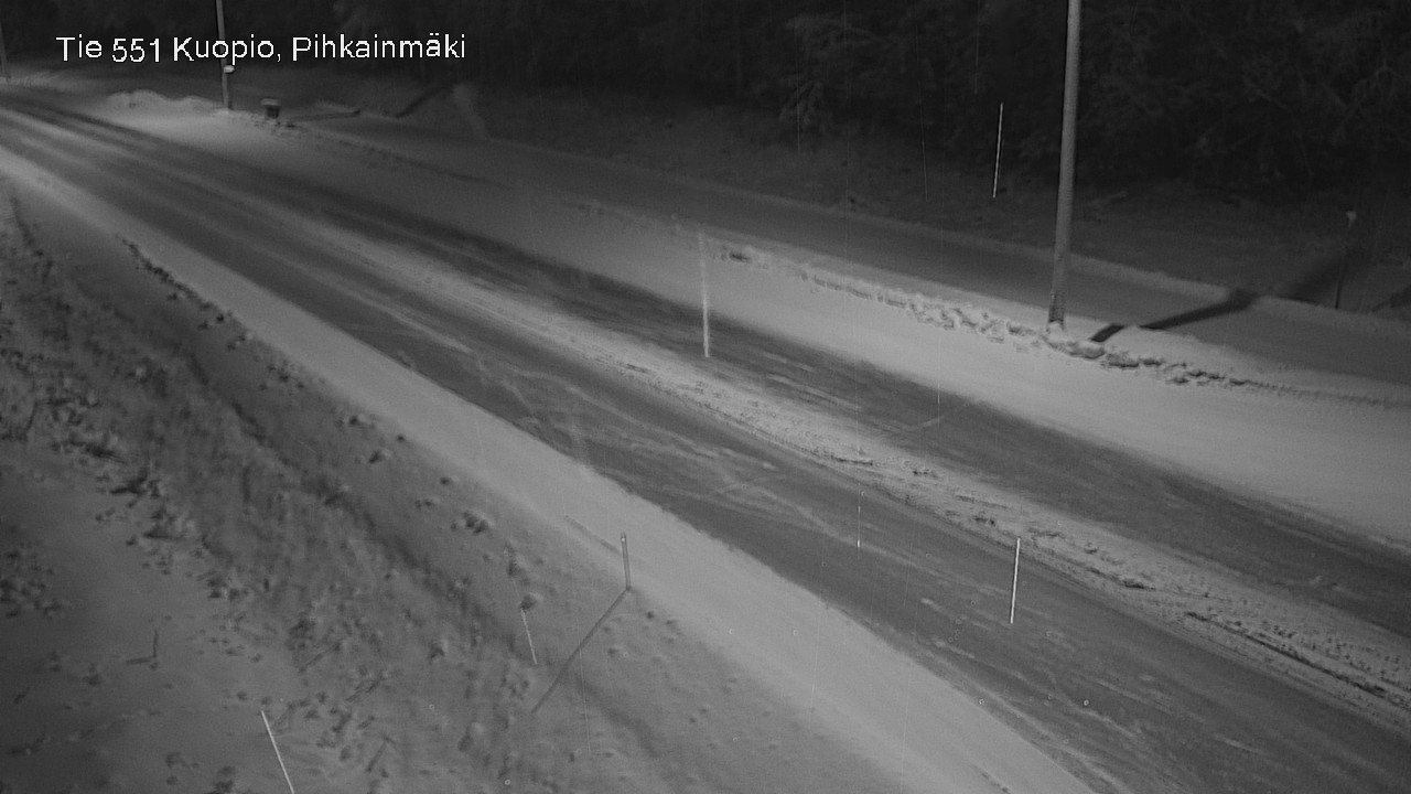 Kelikamerat Kuva Tie 551 Kuopio, Pihkainmäki, Kuopio, Pohjois-Savo