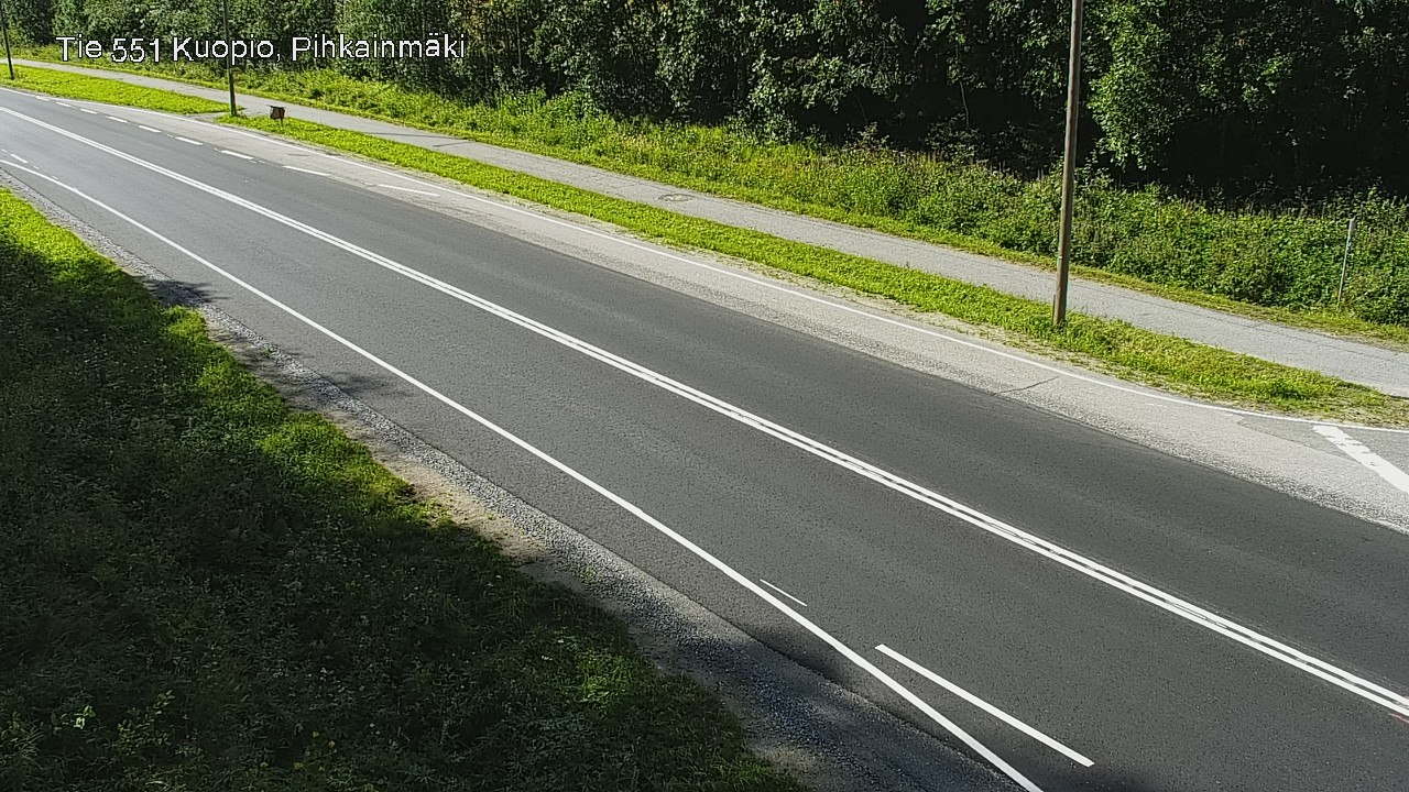 Kelikamerat Kuva Tie 551 Kuopio, Pihkainmäki, Kuopio, Pohjois-Savo