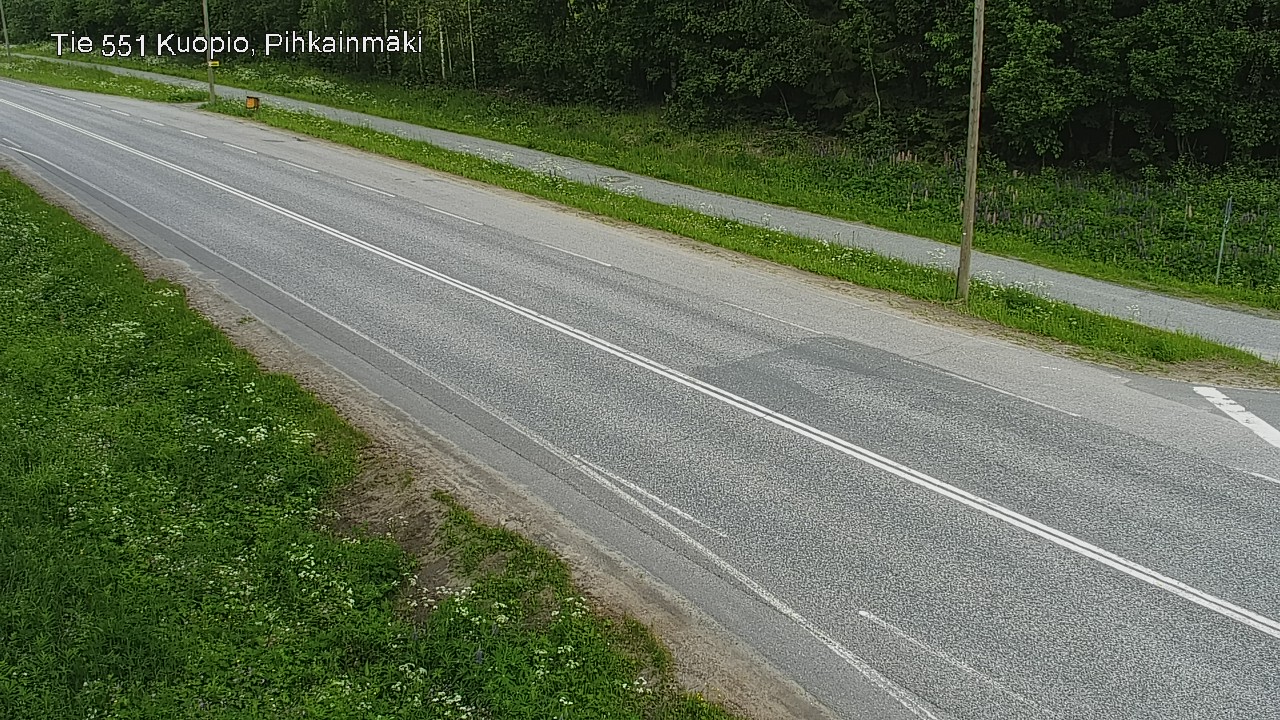 Kelikamerat Kuva Tie 551 Kuopio, Pihkainmäki, Kuopio, Pohjois-Savo