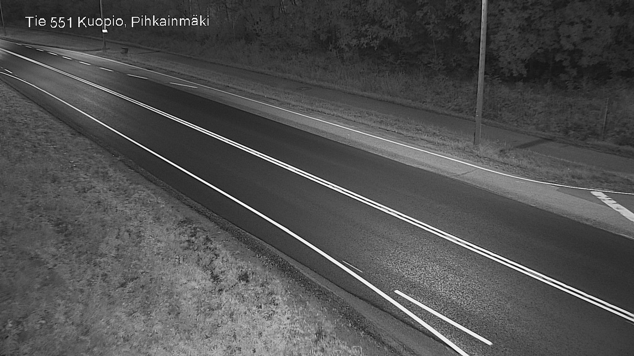 Kelikamerat Kuva Tie 551 Kuopio, Pihkainmäki, Kuopio, Pohjois-Savo