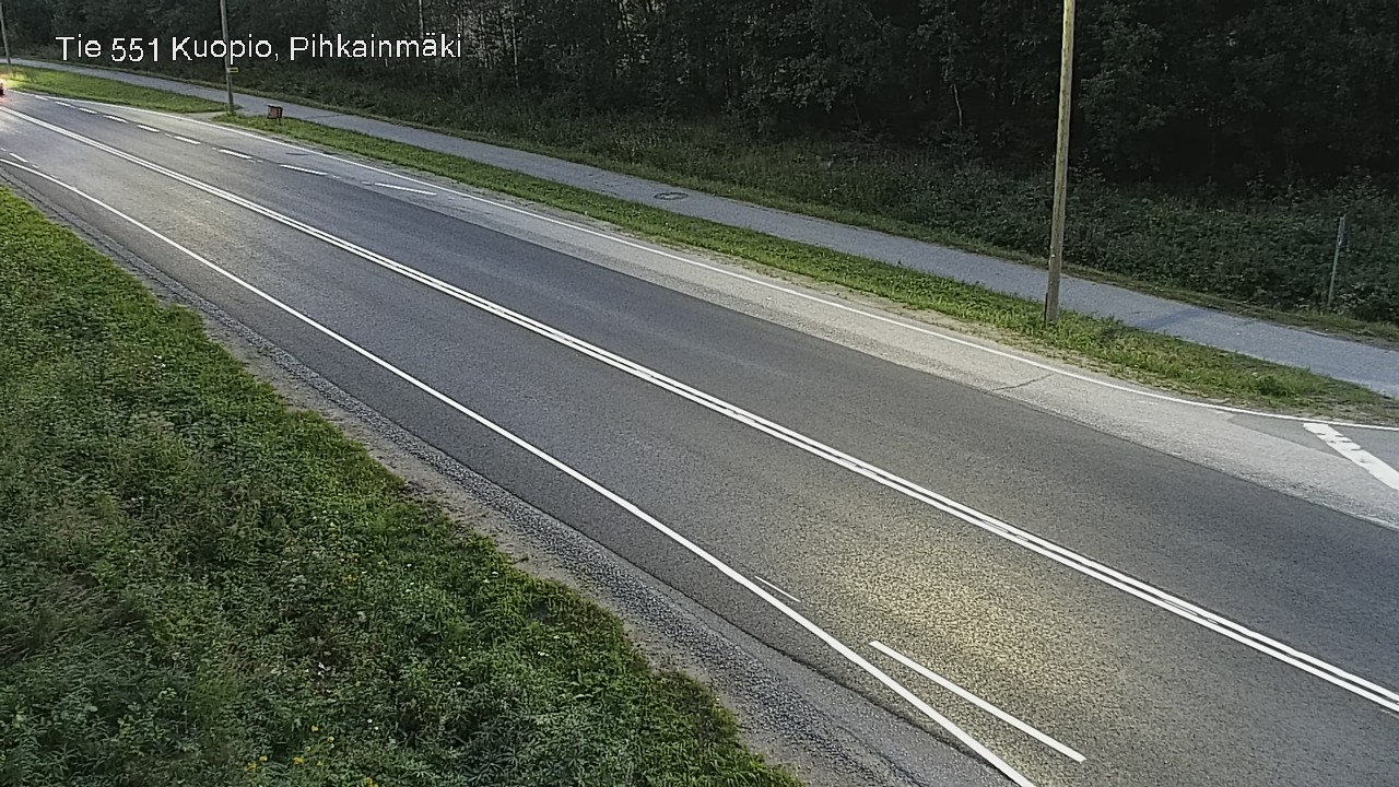 Kelikamerat Kuva Tie 551 Kuopio, Pihkainmäki, Kuopio, Pohjois-Savo