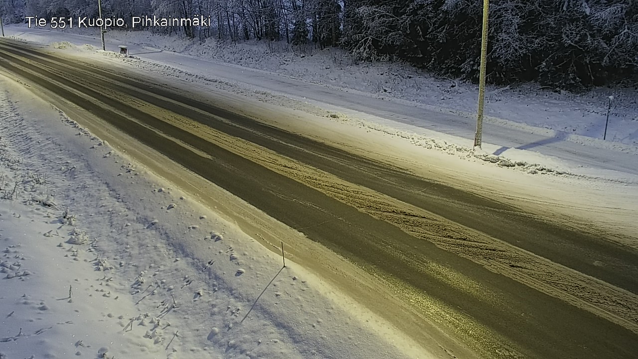 Kelikamerat Kuva Tie 551 Kuopio, Pihkainmäki, Kuopio, Pohjois-Savo