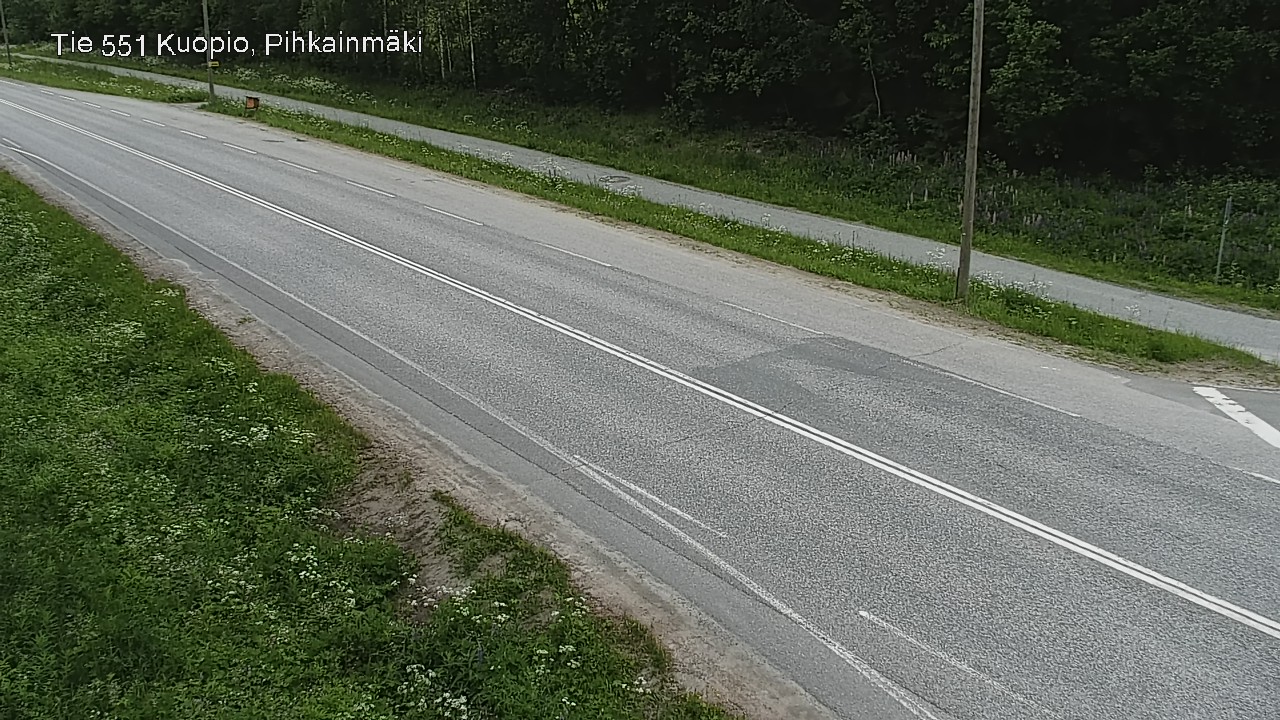Kelikamerat Kuva Tie 551 Kuopio, Pihkainmäki, Kuopio, Pohjois-Savo