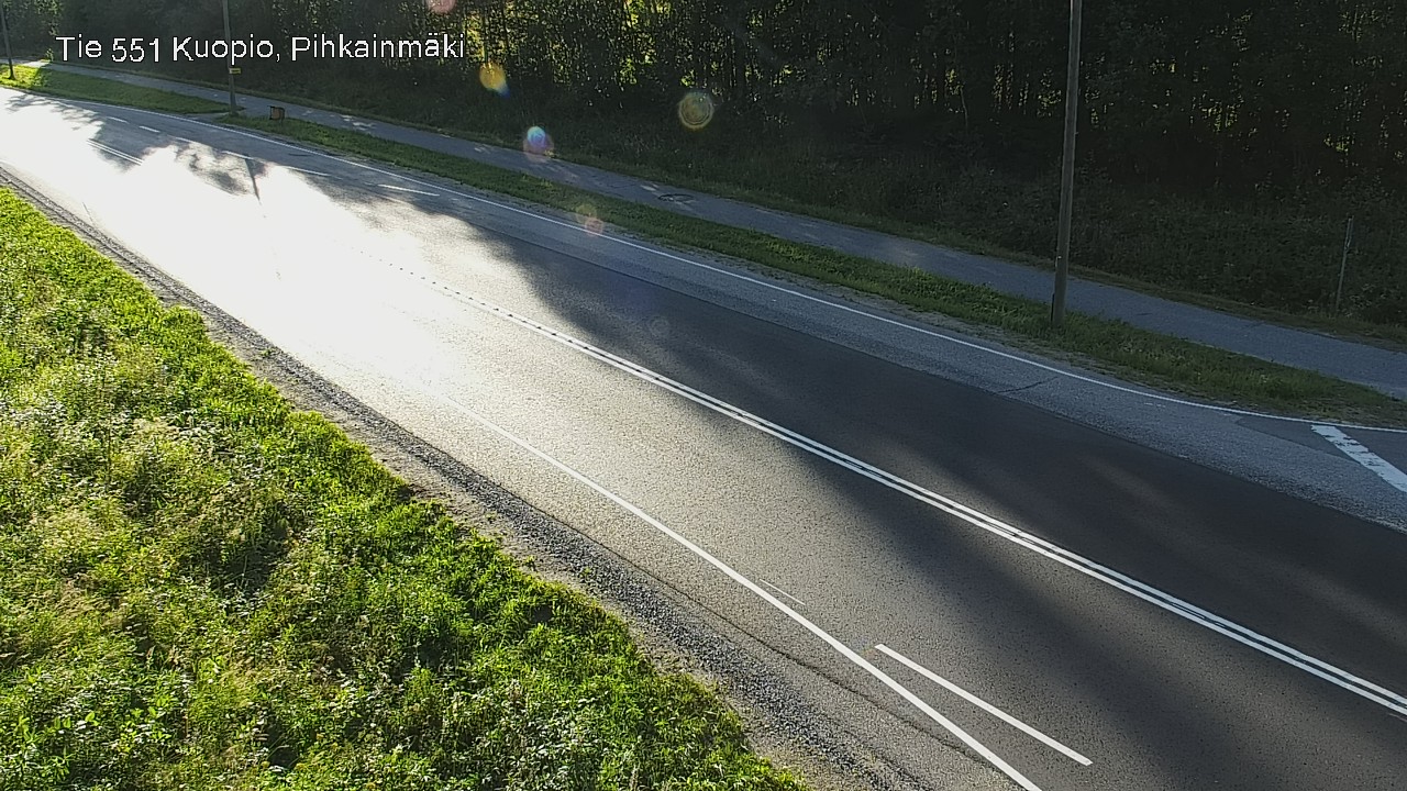 Kelikamerat Kuva Tie 551 Kuopio, Pihkainmäki, Kuopio, Pohjois-Savo