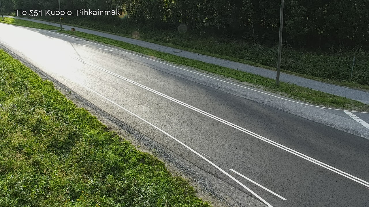 Kelikamerat Kuva Tie 551 Kuopio, Pihkainmäki, Kuopio, Pohjois-Savo