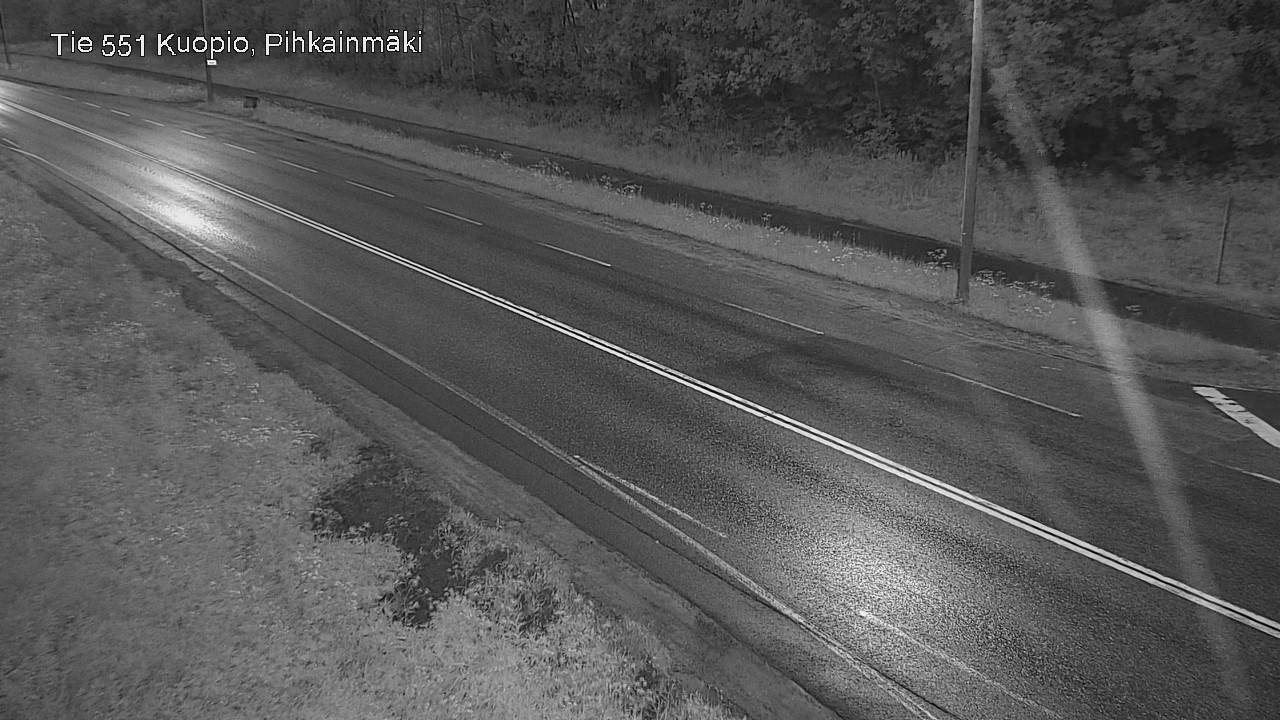 Kelikamerat Kuva Tie 551 Kuopio, Pihkainmäki, Kuopio, Pohjois-Savo
