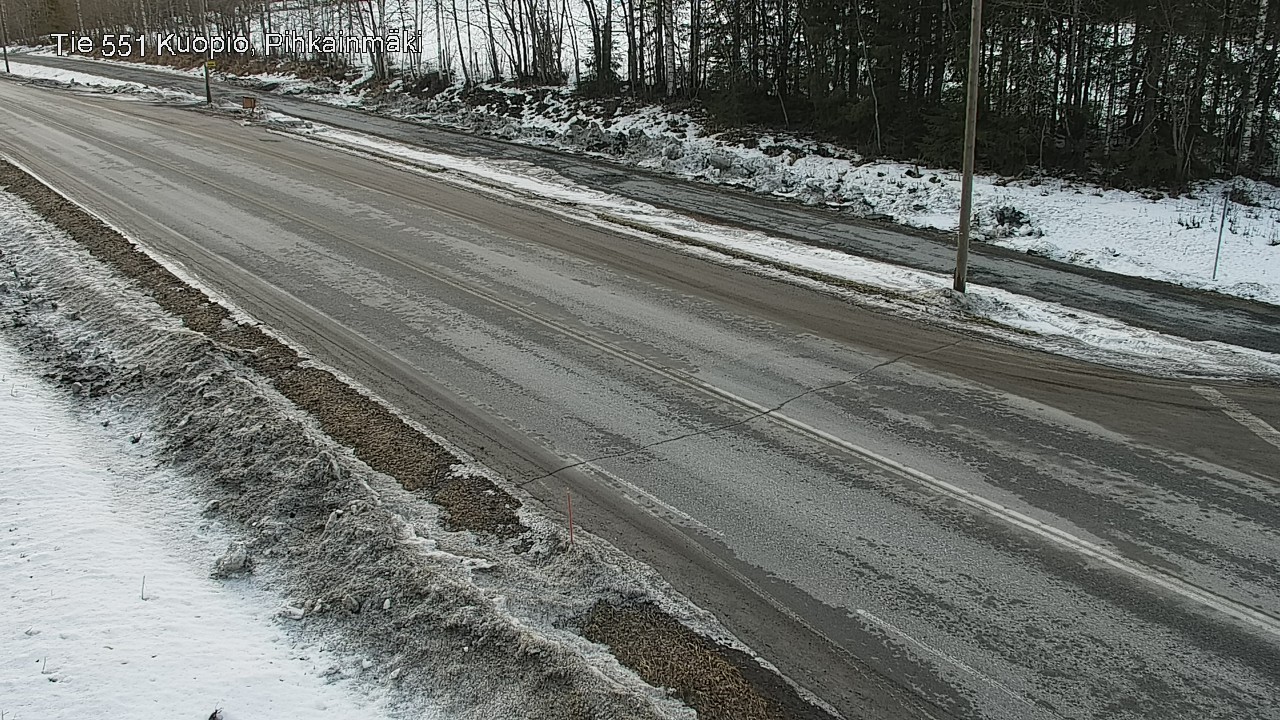 Kelikamerat Kuva Tie 551 Kuopio, Pihkainmäki, Kuopio, Pohjois-Savo