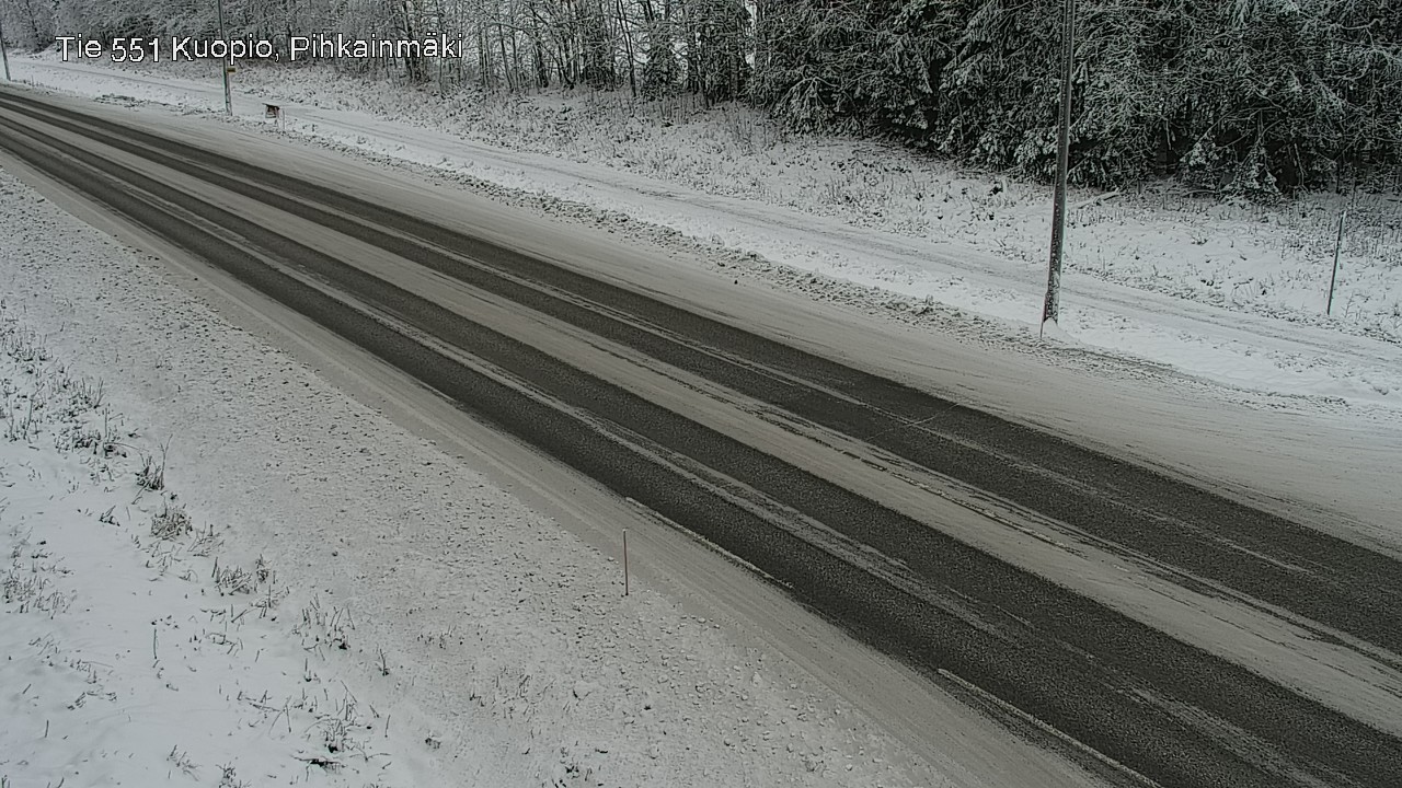 Kelikamerat Kuva Tie 551 Kuopio, Pihkainmäki, Kuopio, Pohjois-Savo