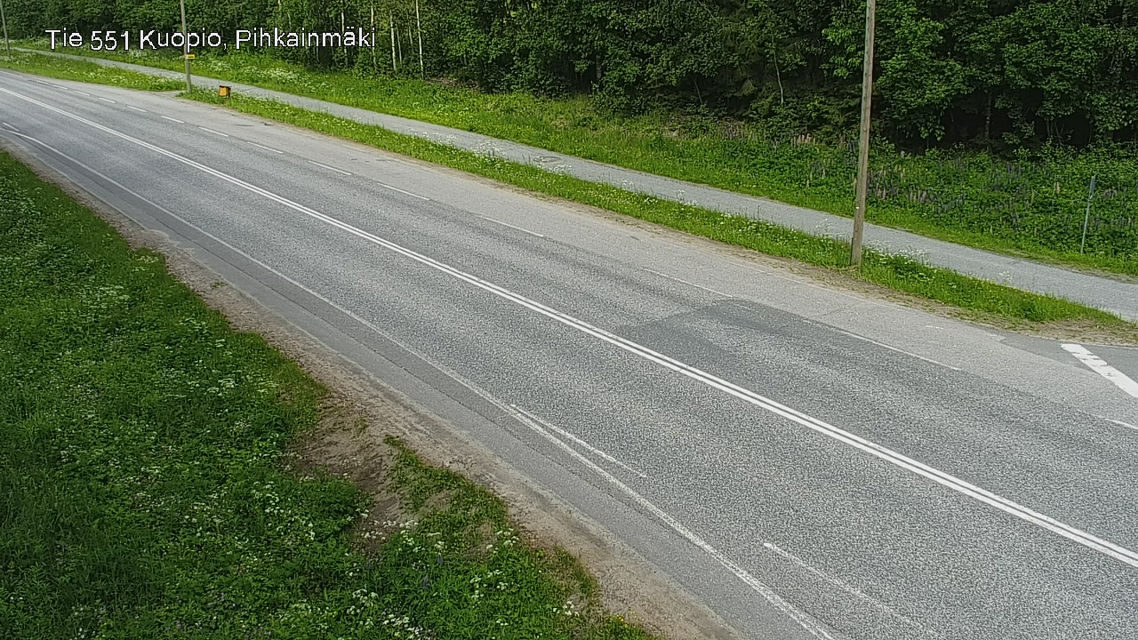 Kelikamerat Kuva Tie 551 Kuopio, Pihkainmäki, Kuopio, Pohjois-Savo