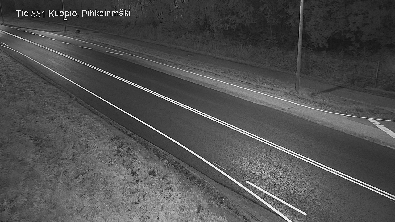 Kelikamerat Kuva Tie 551 Kuopio, Pihkainmäki, Kuopio, Pohjois-Savo
