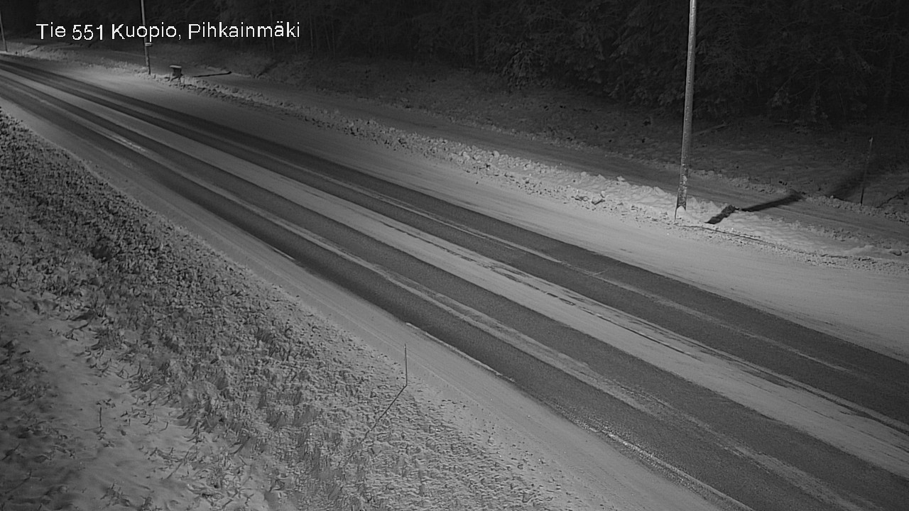 Kelikamerat Kuva Tie 551 Kuopio, Pihkainmäki, Kuopio, Pohjois-Savo