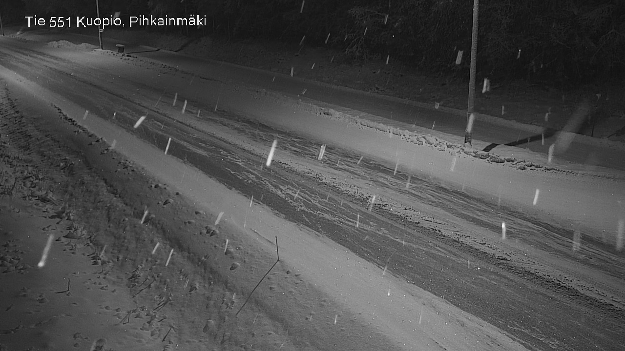 Kelikamerat Kuva Tie 551 Kuopio, Pihkainmäki, Kuopio, Pohjois-Savo