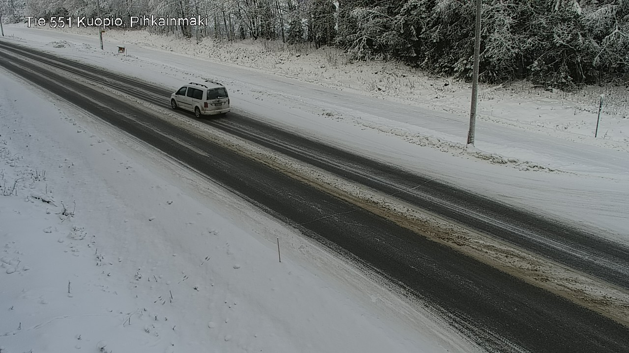 Kelikamerat Kuva Tie 551 Kuopio, Pihkainmäki, Kuopio, Pohjois-Savo
